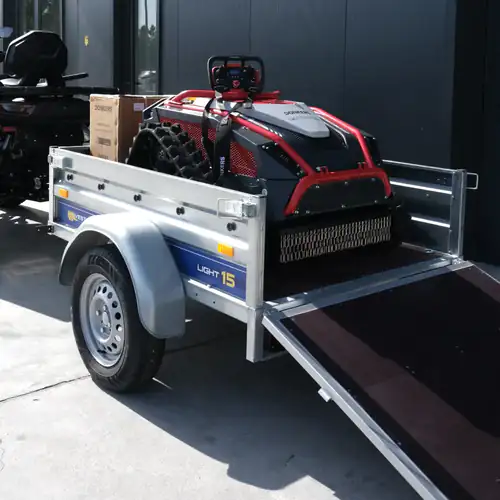 Atrelado com Rampa Integrada 550KG